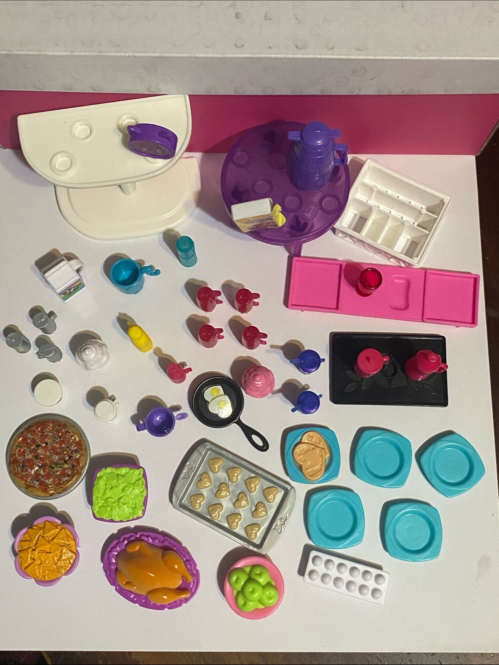Barbie Kitchen Accessories lot